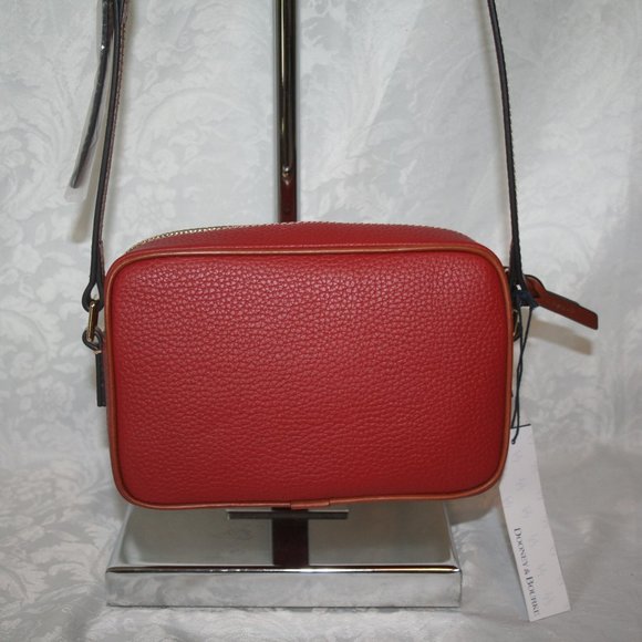 Dooney & Bourke Bags Dooney And Bourke Camera Crossbody Red Leather Poshmark